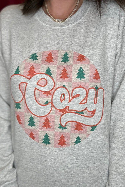 Cozy Christmas Sweatshirt MISSY BASIC KNIT K Lane&