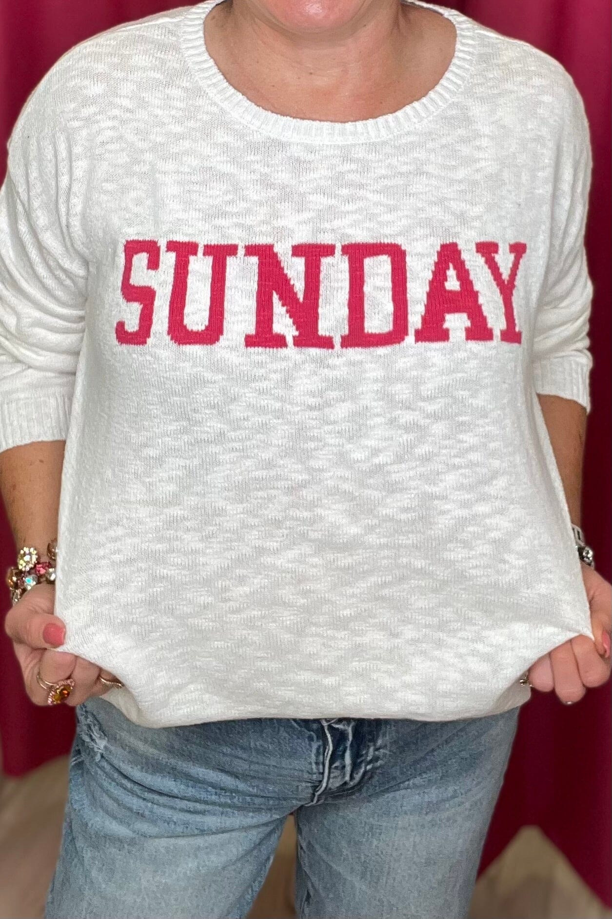 &quot;Sunday&quot; Sweater SWEATER TRIBAL 