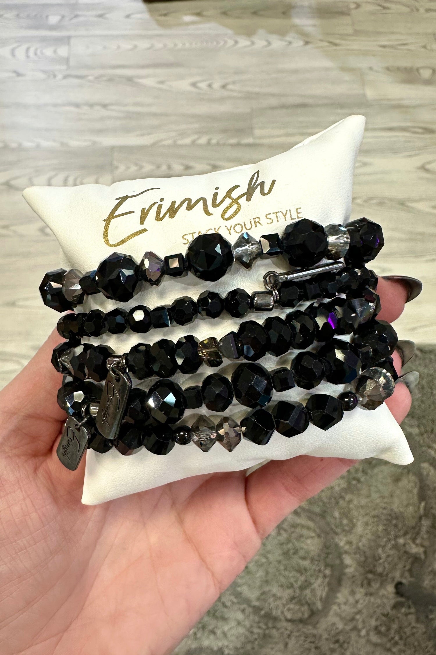 Blackout Extended Stack JEWELRY ERIMISH 