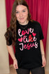 Love Like Jesus T-Shirt MISSY BASIC KNIT K Lane&