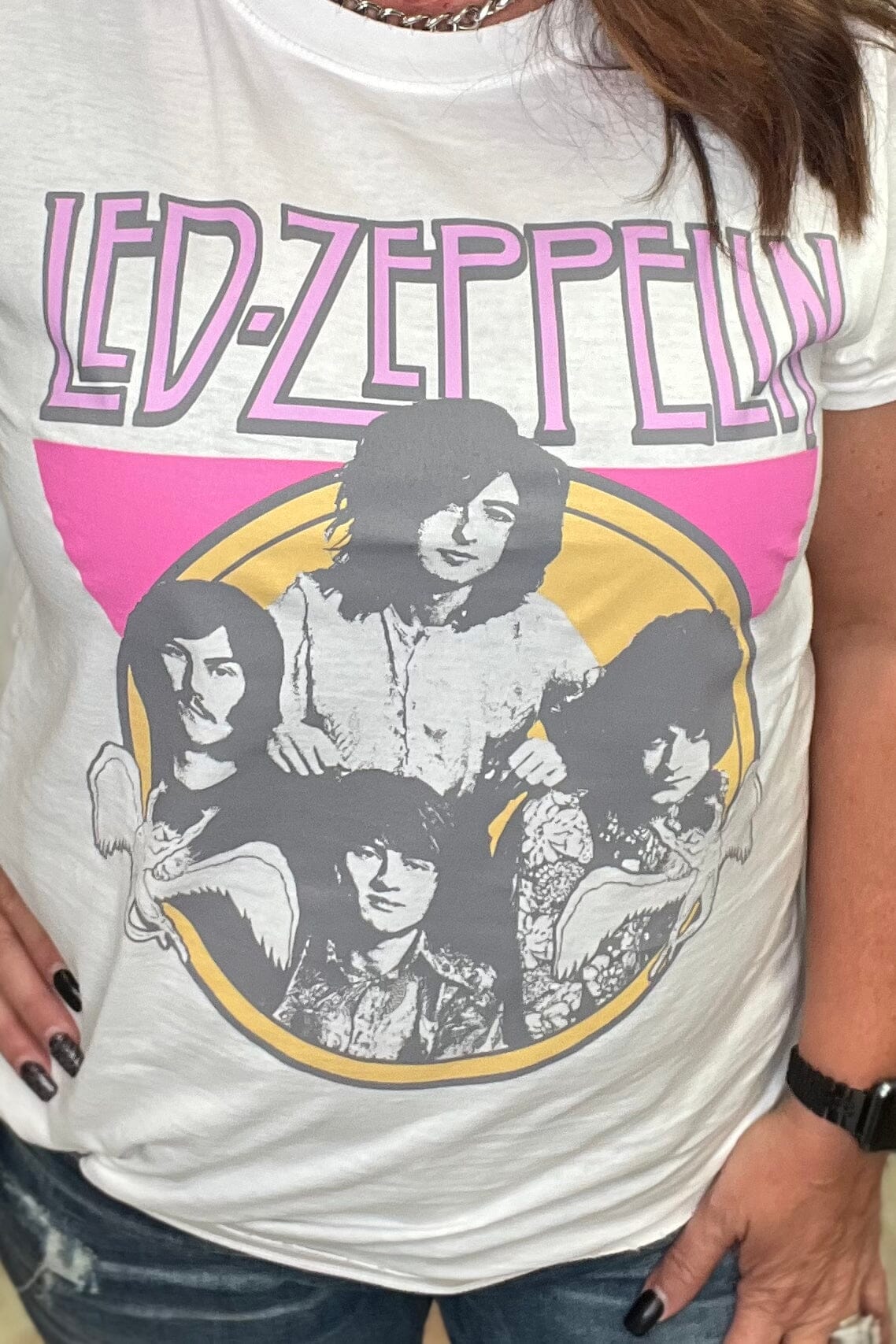 Led zeppelin graphic store tee