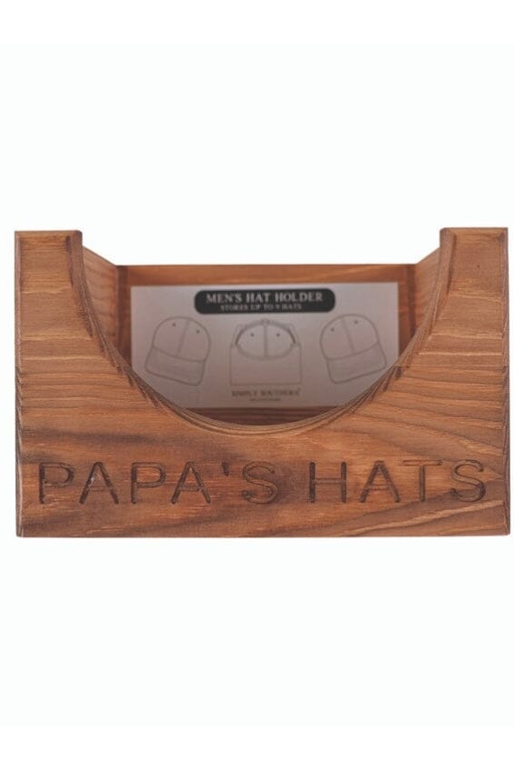 Wooden Hat Box GIFT/OTHER SIMPLY SOUTHERN PAPA 