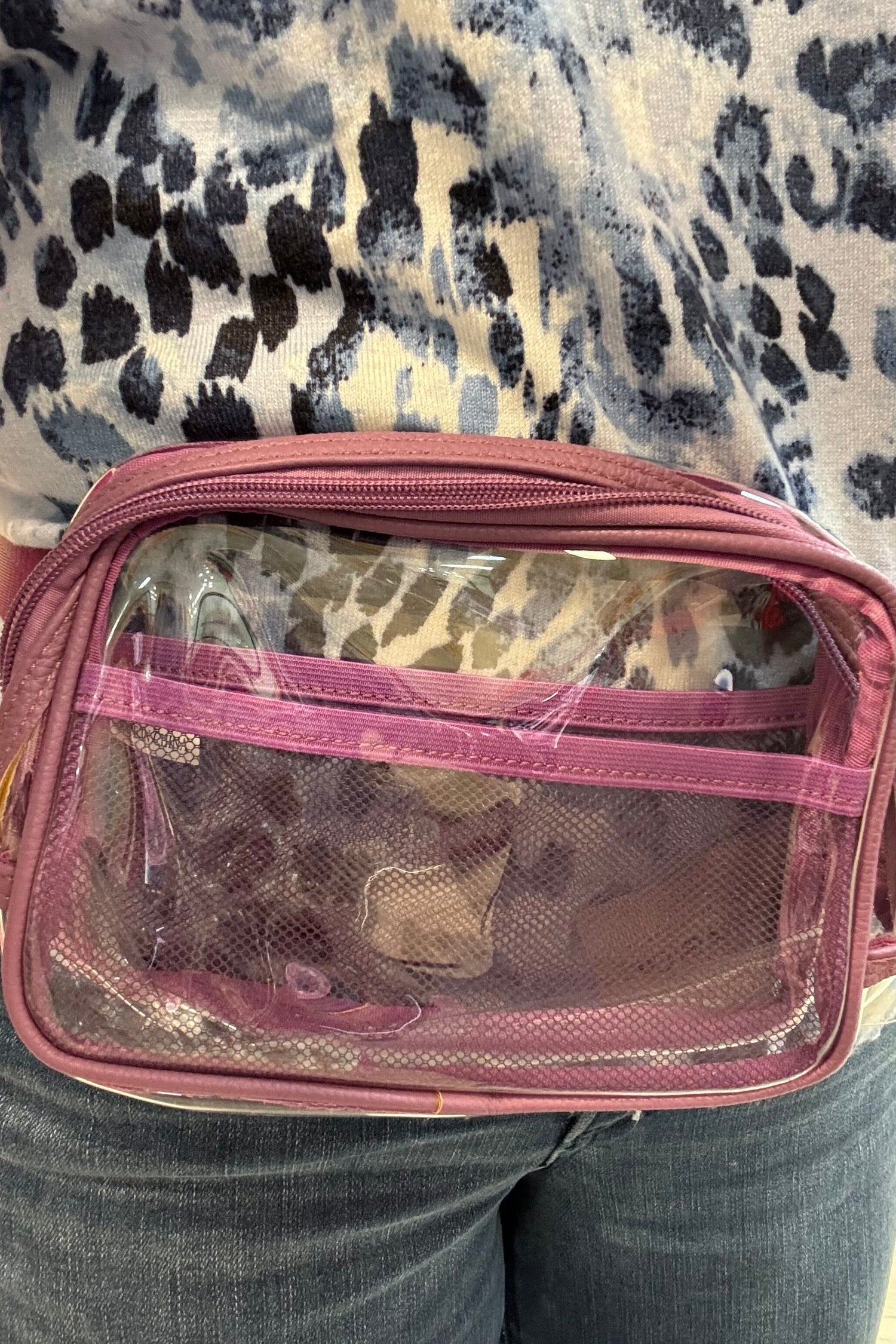 Clear Belt Bag HANDBAGS K Lane&