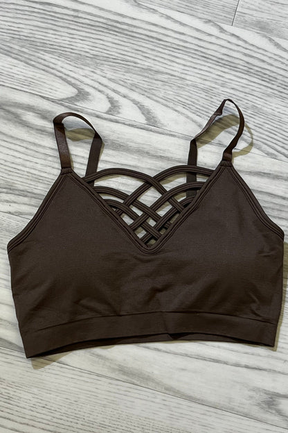 Cage Bras UNDER ZENANA MOCHA S/M 