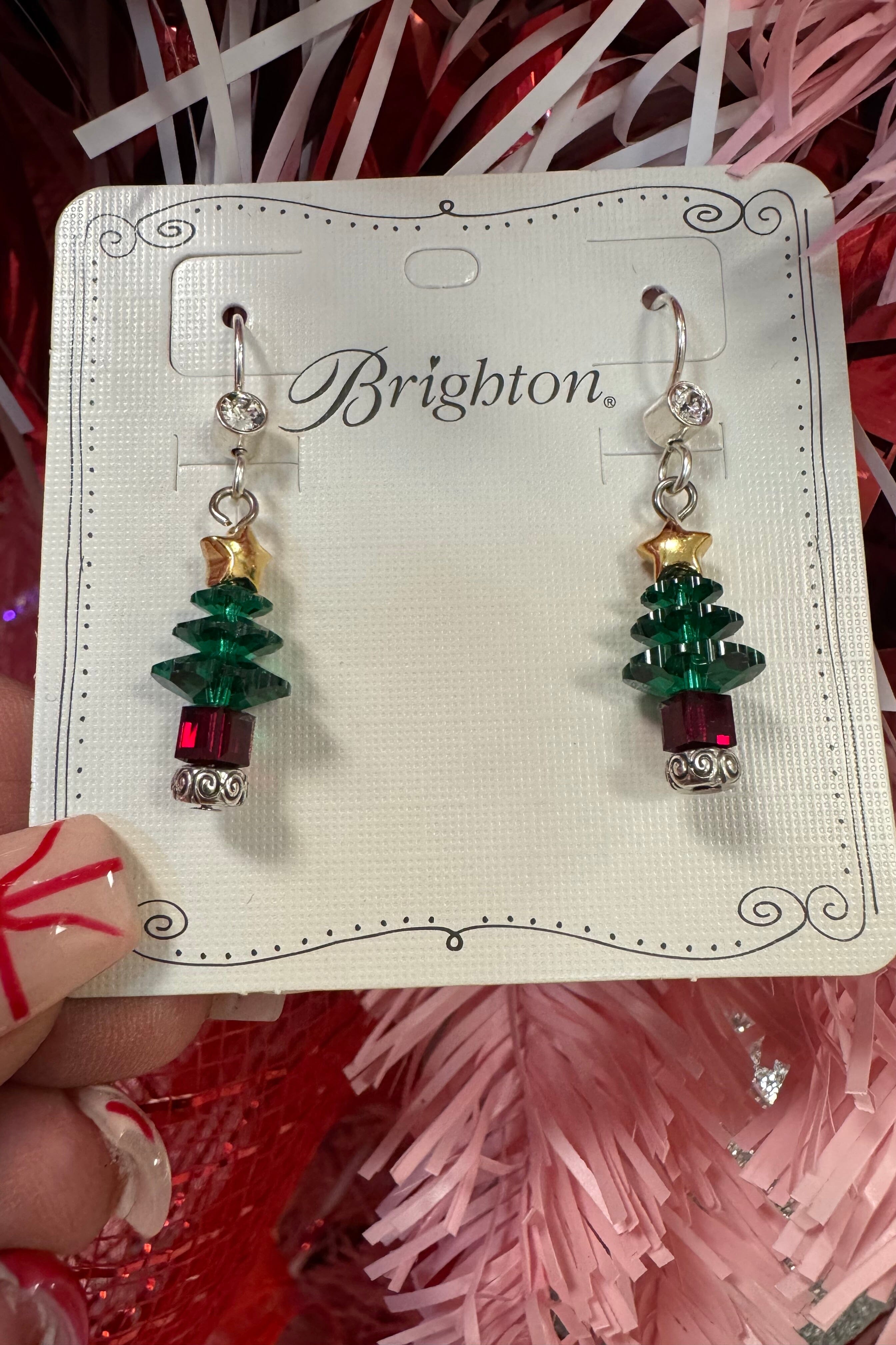 Tinsel Town Tree Earrings BJEWELRY Brighton Collectables 