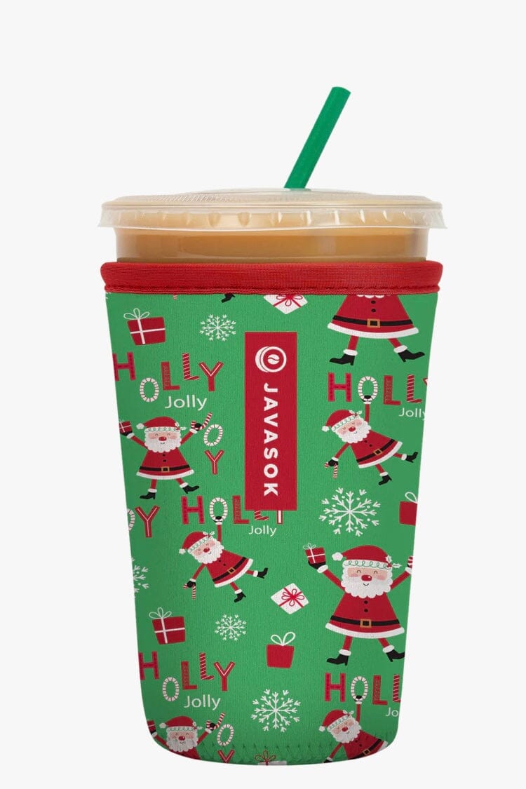 Medium Sok-It Cup Sleeve GIFT/OTHER SOK-IT MEDIUM JOLLYSANTAS 