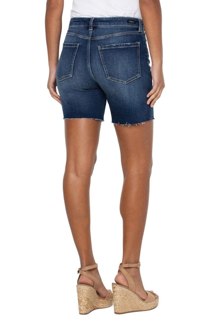 Kristy High Rise Short 7&quot; BOTTOMS Liverpool 