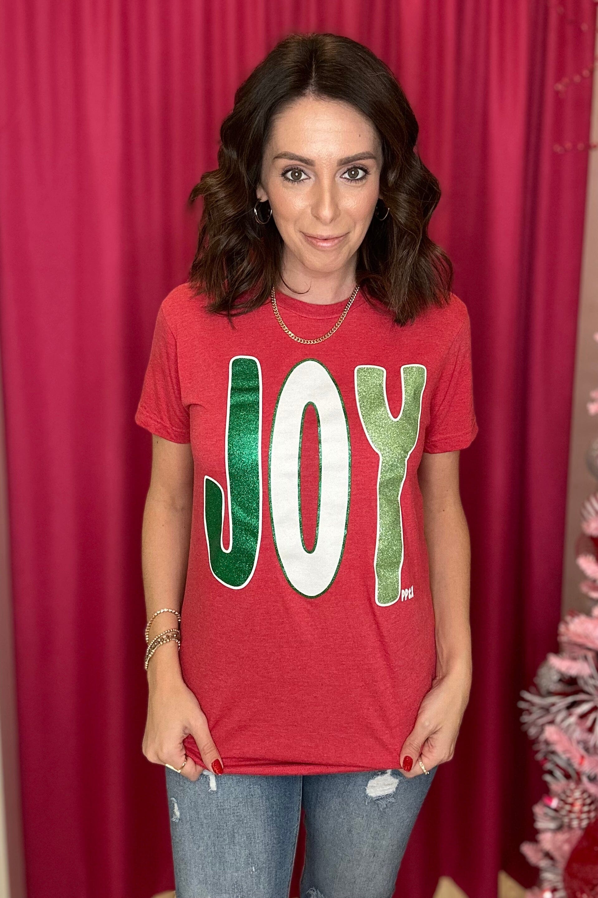 Joy T-Shirt MISSY BASIC KNIT PRICKLYPEAR 