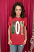 Joy T-Shirt MISSY BASIC KNIT PRICKLYPEAR 