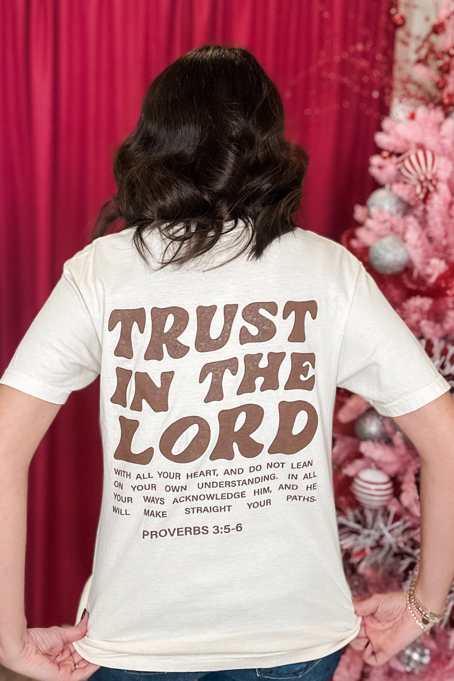 Trust in GOD T-Shirt MISSY BASIC KNIT K Lane&