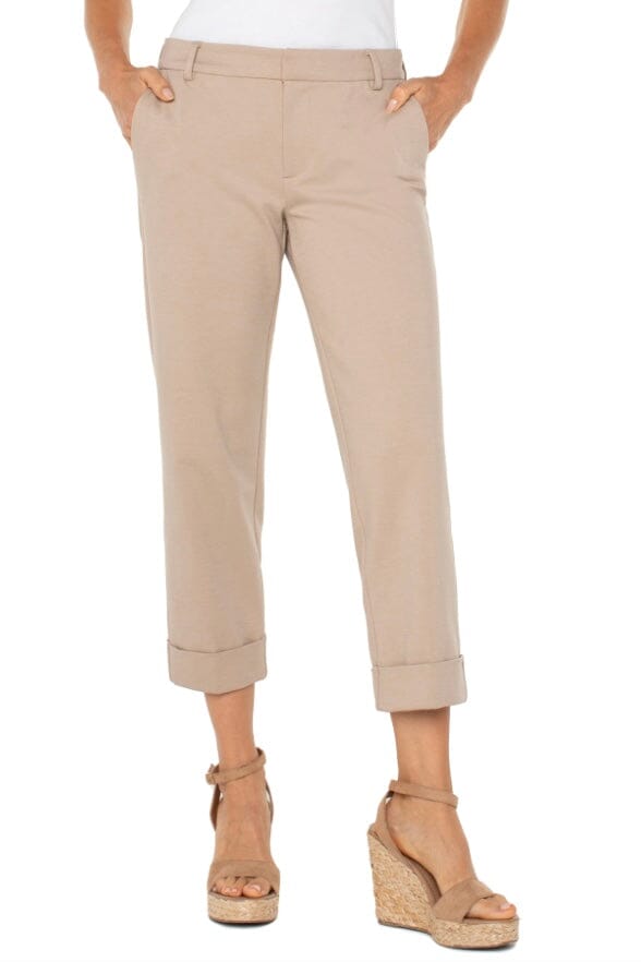 Kelsey Crop Trouser 25&quot; Inseam BOTTOMS LIVERPOOL 