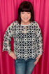 3/4 Sleeve Crochet Top MISSY TOP SPECIAL Charlie B 