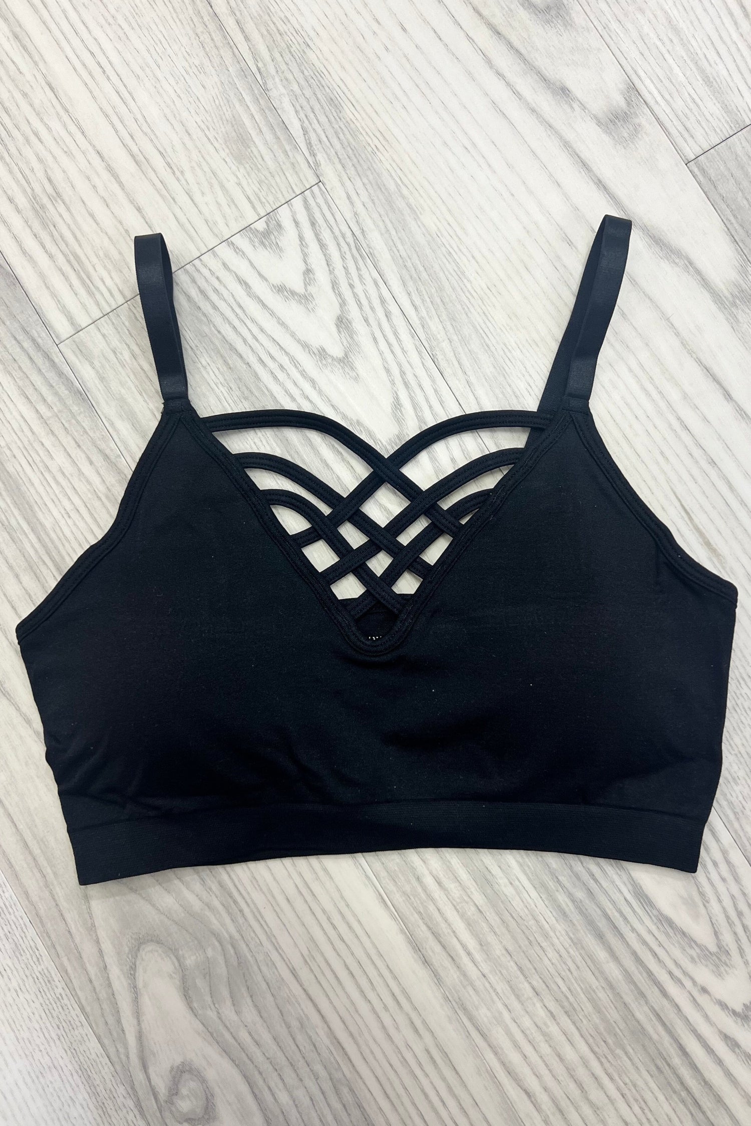 Cage Bras UNDER ZENANA BLACK S/M 