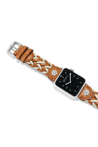 Rory Shoe White &amp; Toffee Watch Band BWATCHES Brighton Collectables 