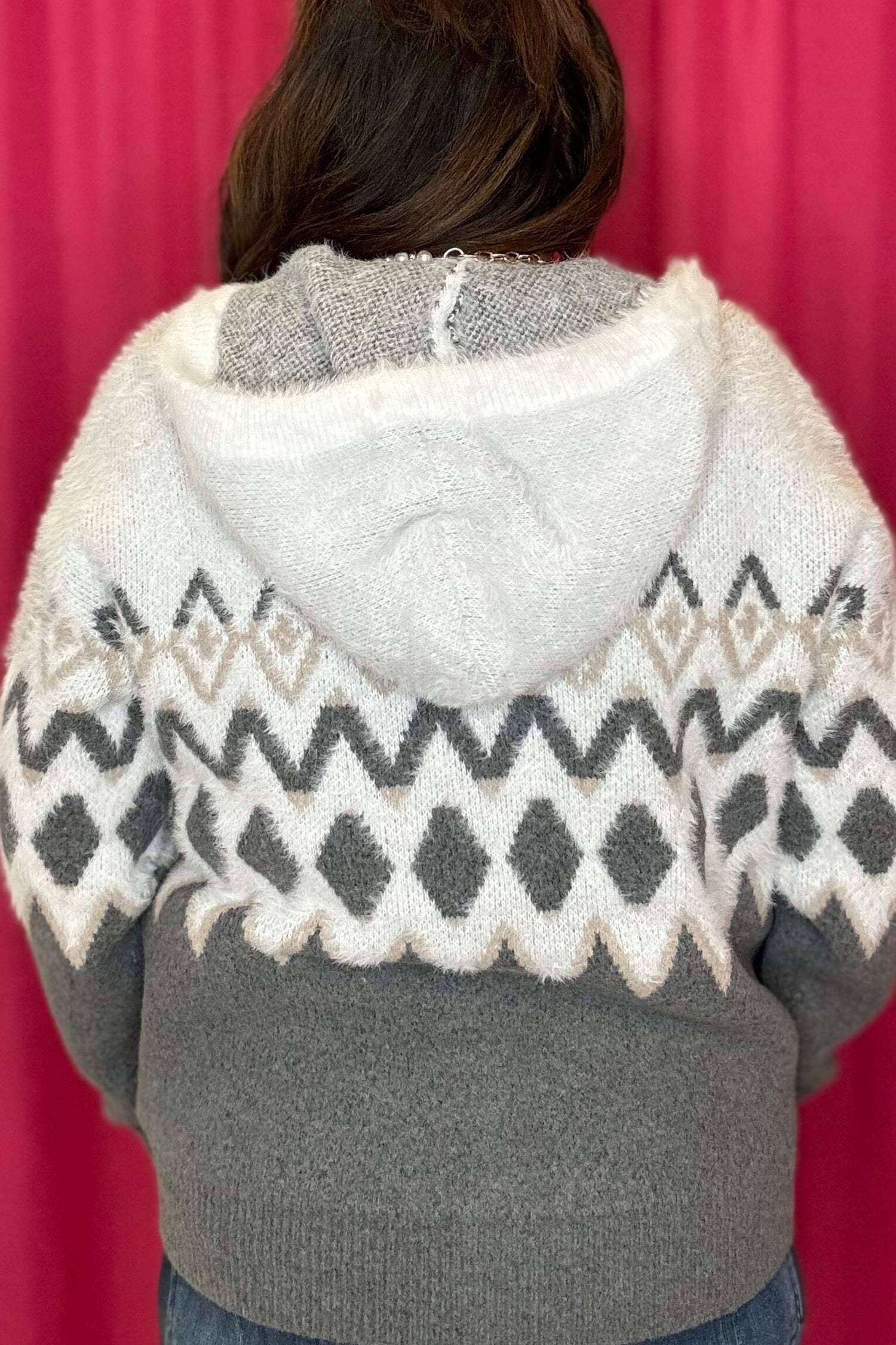 Nordic Hoodie Sweater SWEATER HEM AND THREAD 