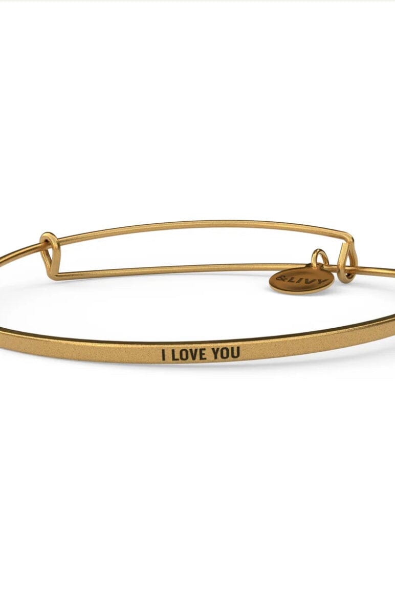 Posy Bracelet JEWELRY &amp;LIVY ILOVEYOU GOLD 