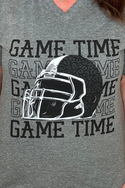 Game Time Helmet Tee MISSY BASIC KNIT SPIRITTOATEE 