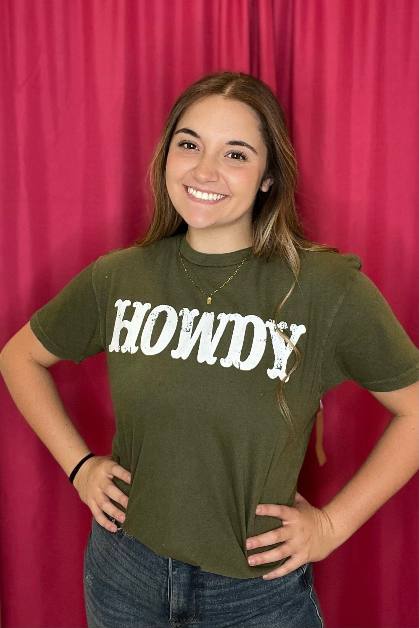 Howdy T-Shirt MISSY BASIC KNIT K Lane&