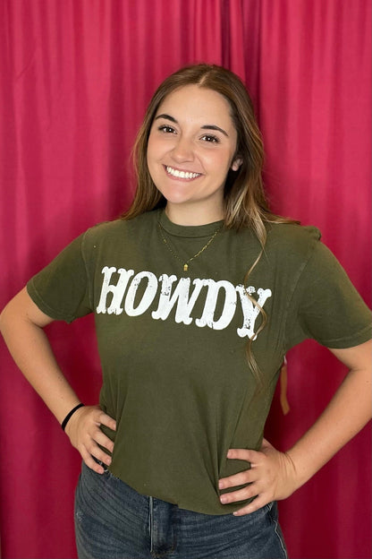 Howdy T-Shirt MISSY BASIC KNIT K Lane&