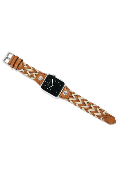 Rory Shoe White &amp; Toffee Watch Band BWATCHES Brighton Collectables 