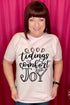 Good Tidings of Comfort & Joy Tee MISSY BASIC KNIT K Lane&