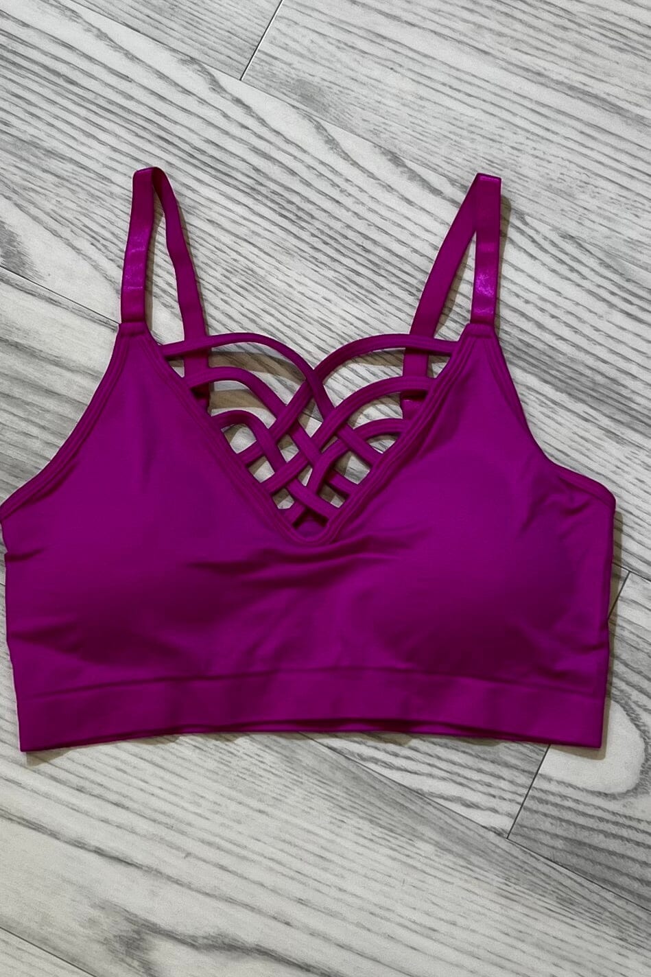 Cage Bras UNDER ZENANA NEONHOTPINK S/M 