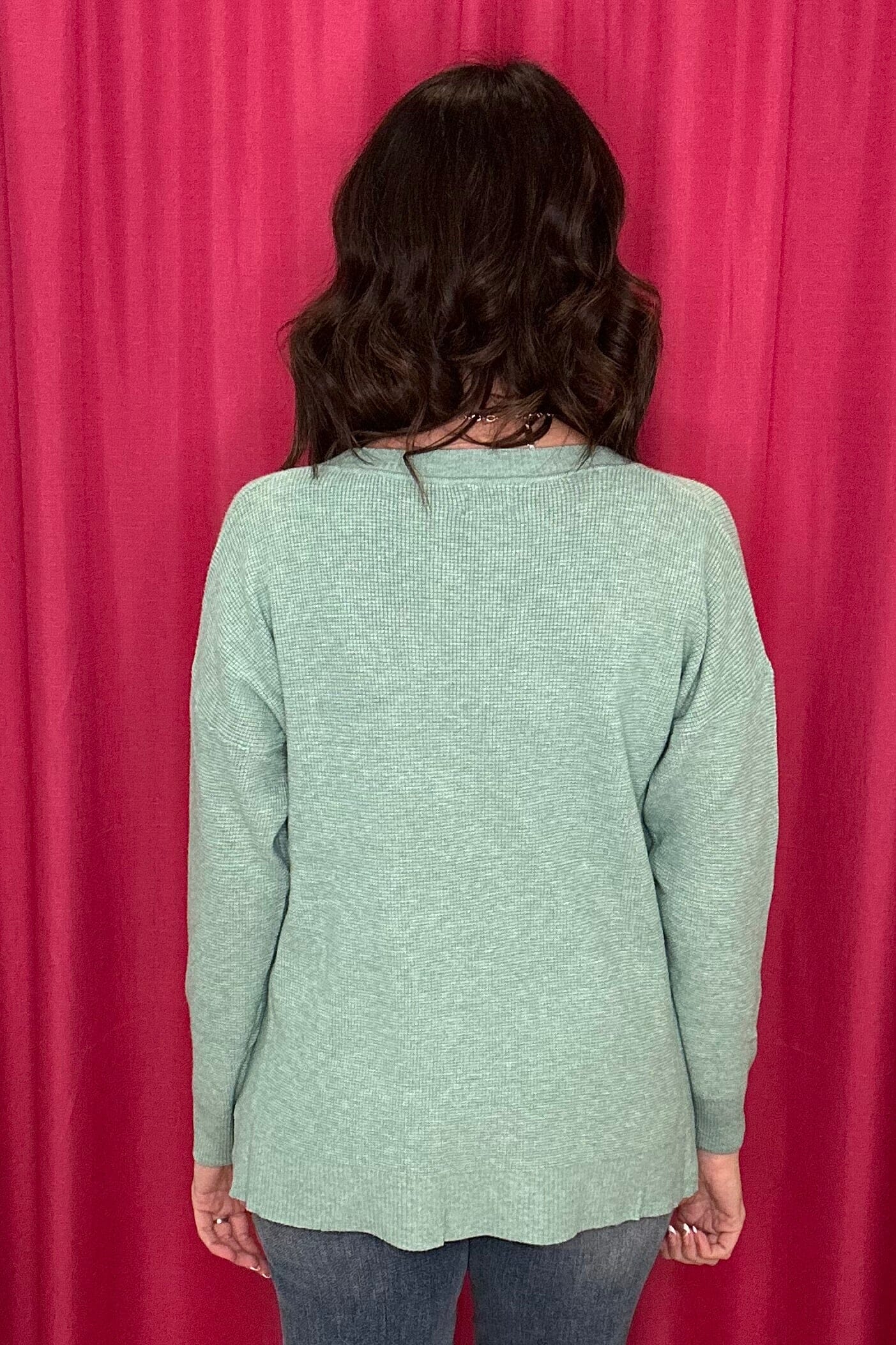 Heathered Waffle Dreamer Sweater SWEATER DREAMERS 