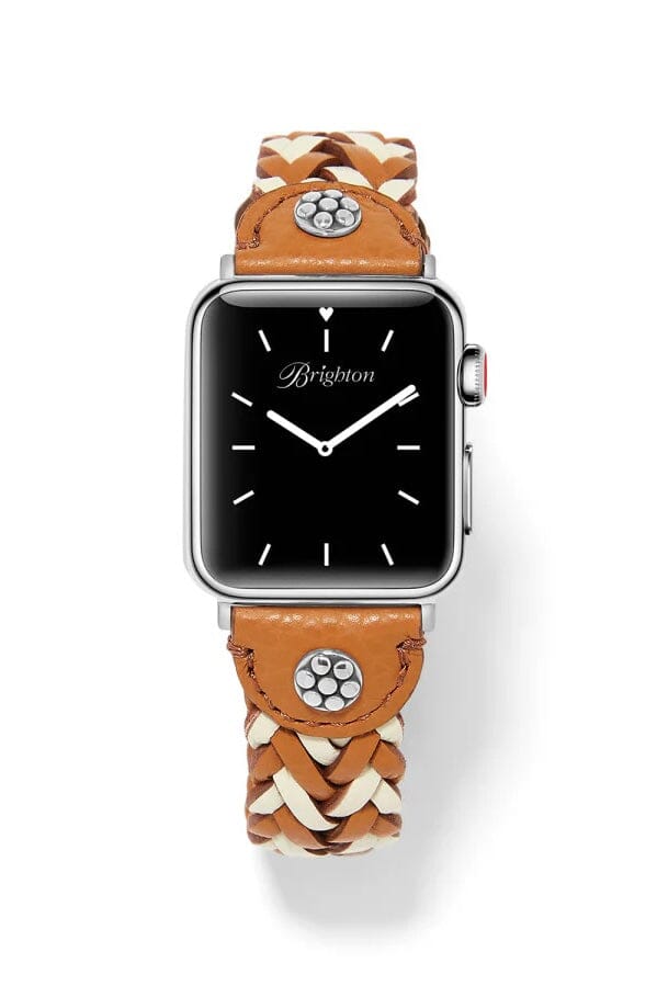 Rory Shoe White &amp; Toffee Watch Band BWATCHES Brighton Collectables 