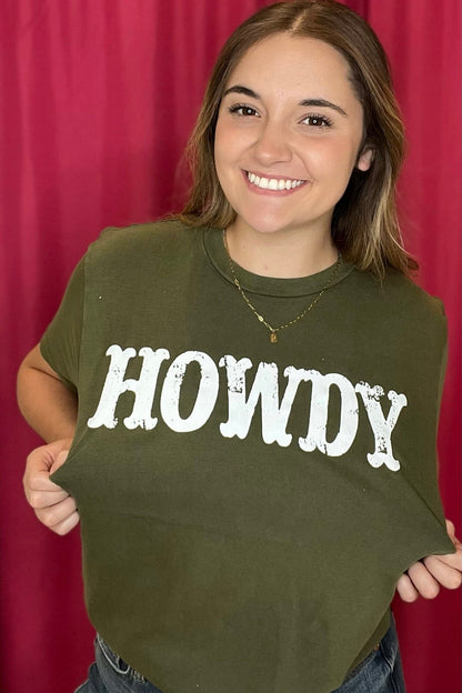 Howdy T-Shirt MISSY BASIC KNIT K Lane&