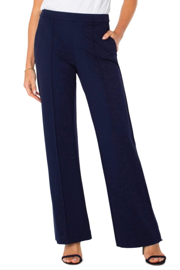 Wide Leg Pull-on Trouser BOTTOMS LIVERPOOL 