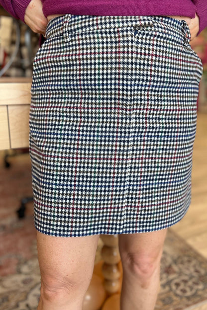 Plaid Woven Skirt BOTTOMS Charlie B 