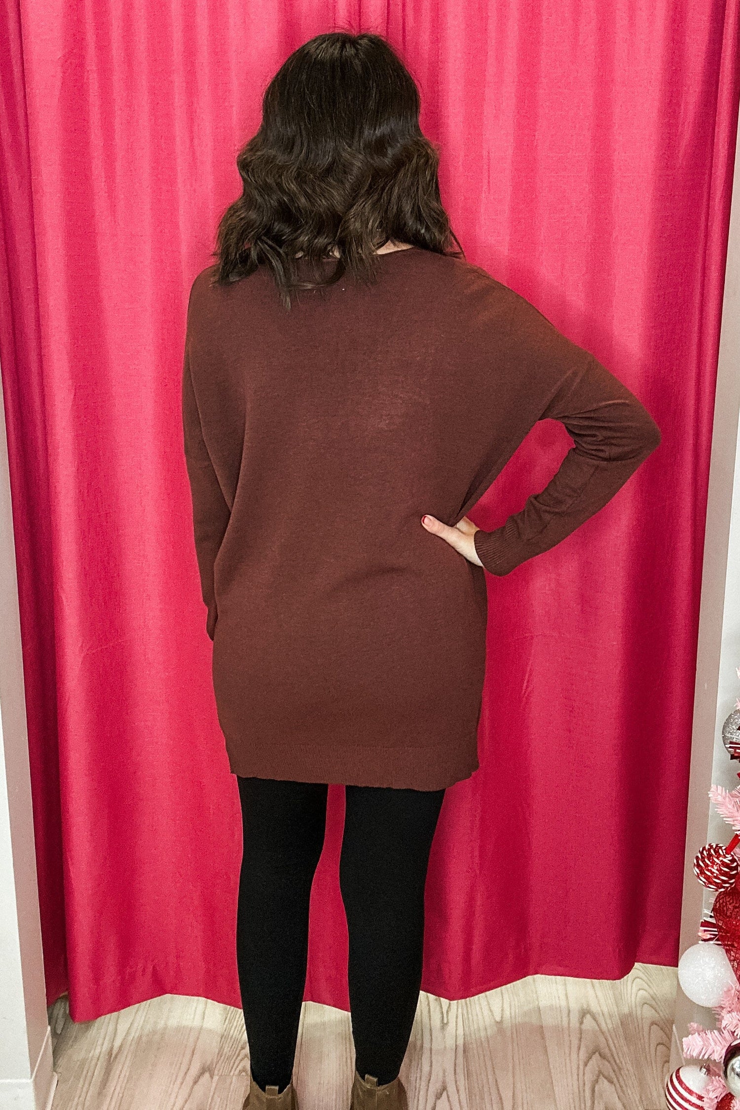 Tunic Length Soft Sweater JRTOP CASUAL TOP DREAMERS 