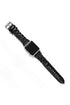 Black Sutton Braided Leather Apple Watch Band BWATCHES Brighton Collectables 