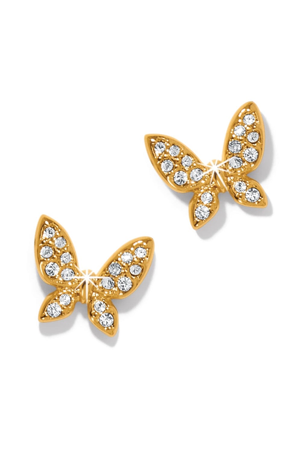 Enchanting Butterfly Gold Post Earrings BJEWELRY Brighton Collectables 