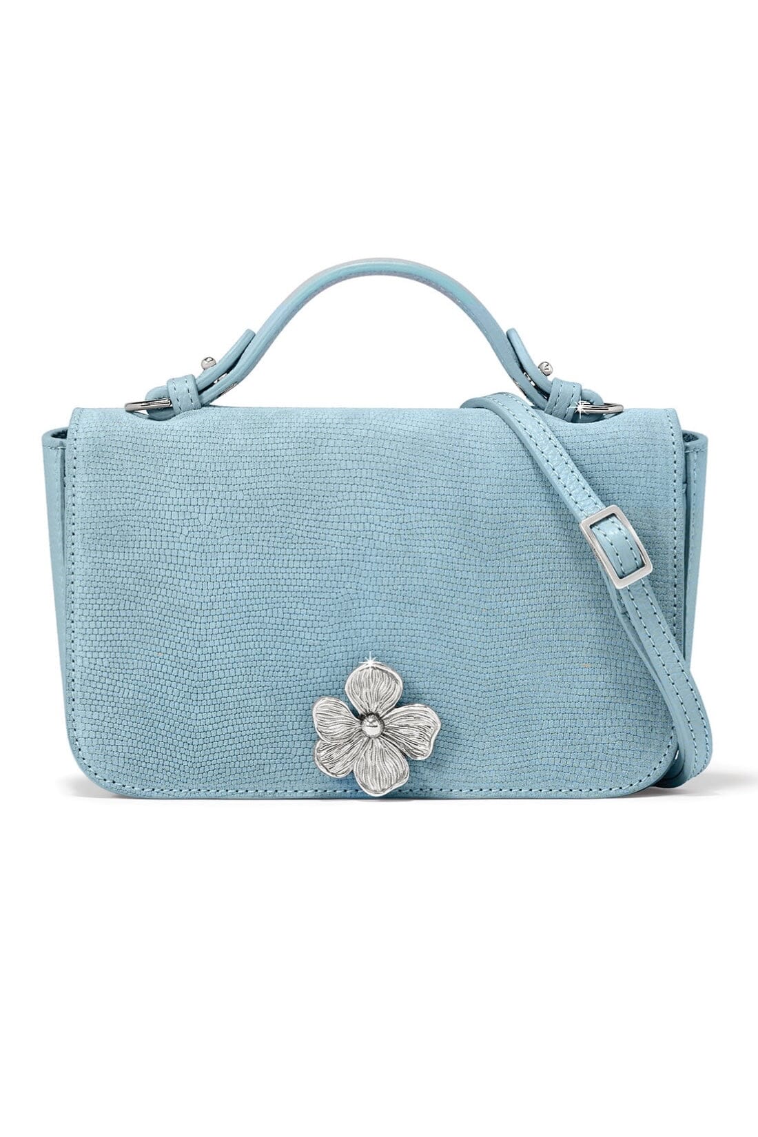 Cloud Blue Petal Baguette BHANDBAGS Brighton Collectables 