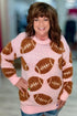 Fuzzy Football Sweater SWEATER SIMPLY SOUTHERN 