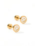 Screwback Stud Smiley JEWELRY LINNY CO 