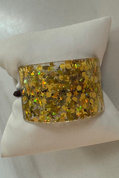 Ponytail Cuff GIFT/OTHER TAYLOR ELLIOTT DESIGNS GOLDCONFETTI 