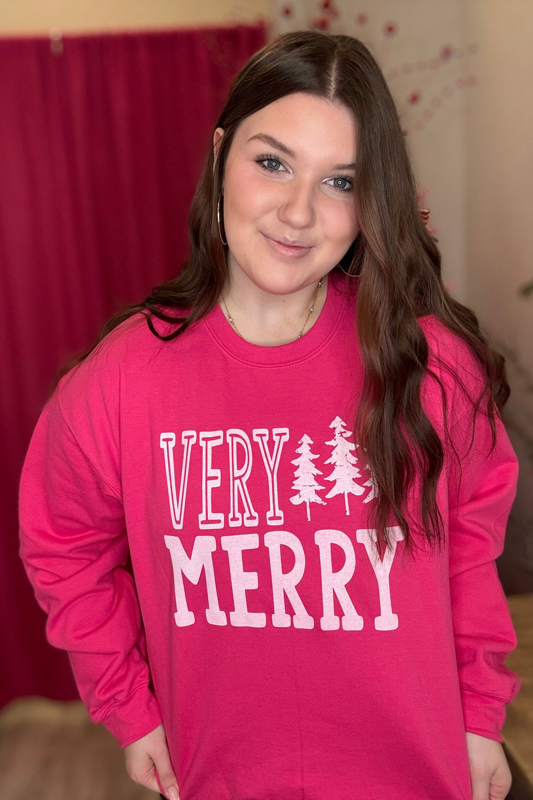 Very Merry Sweatshirt MISSY BASIC KNIT K Lane&