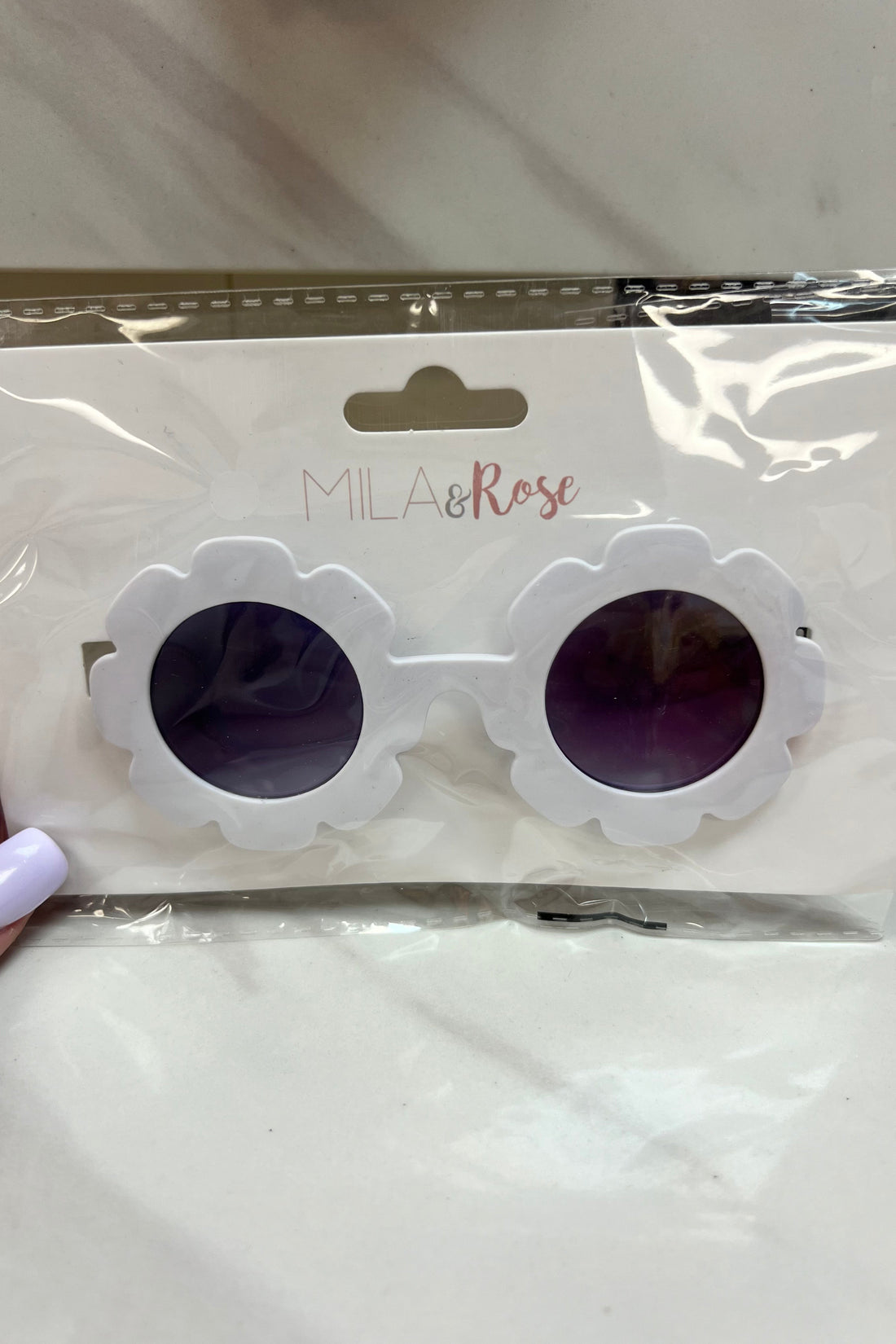 Groovy White Sunnies Kids GIFT/OTHER MILA &amp; ROSE 