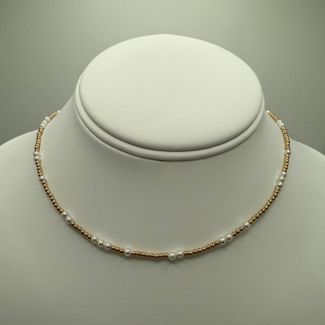 15&quot; Choker Hope Unwritten - 3mm Pearl JEWELRY ENEWTON 