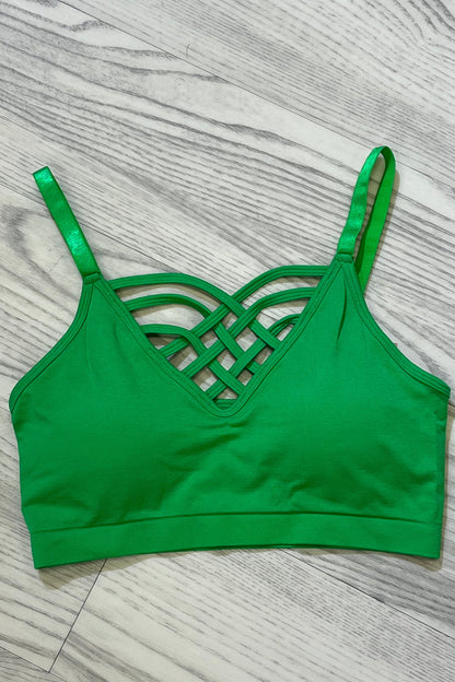 Cage Bras UNDER ZENANA BRIGHTGREEN S/M 