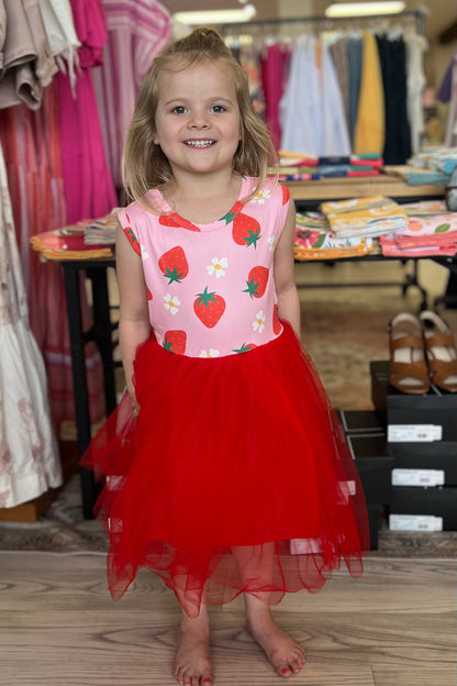 Strawberry Sunshine Tutu Dress Kids GIFT/OTHER MILA &amp; ROSE 