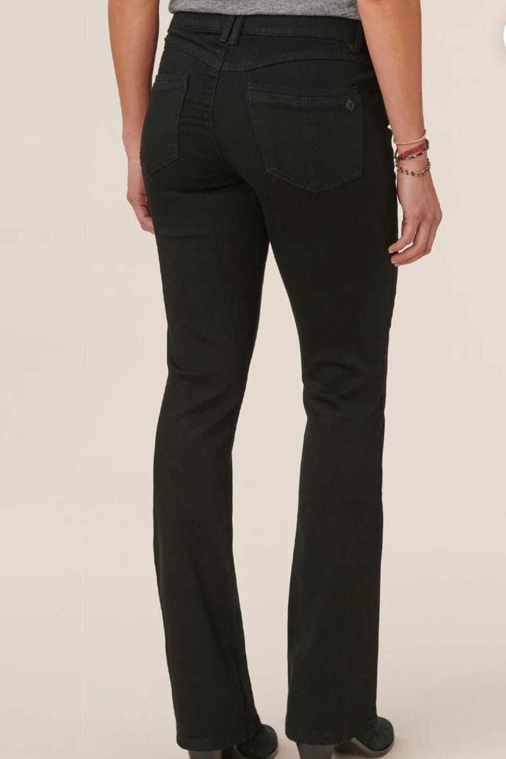 &quot;Ab&quot;solution® Itty Bitty Bootcut Black Jeans BOTTOMS DEMOCRACY 