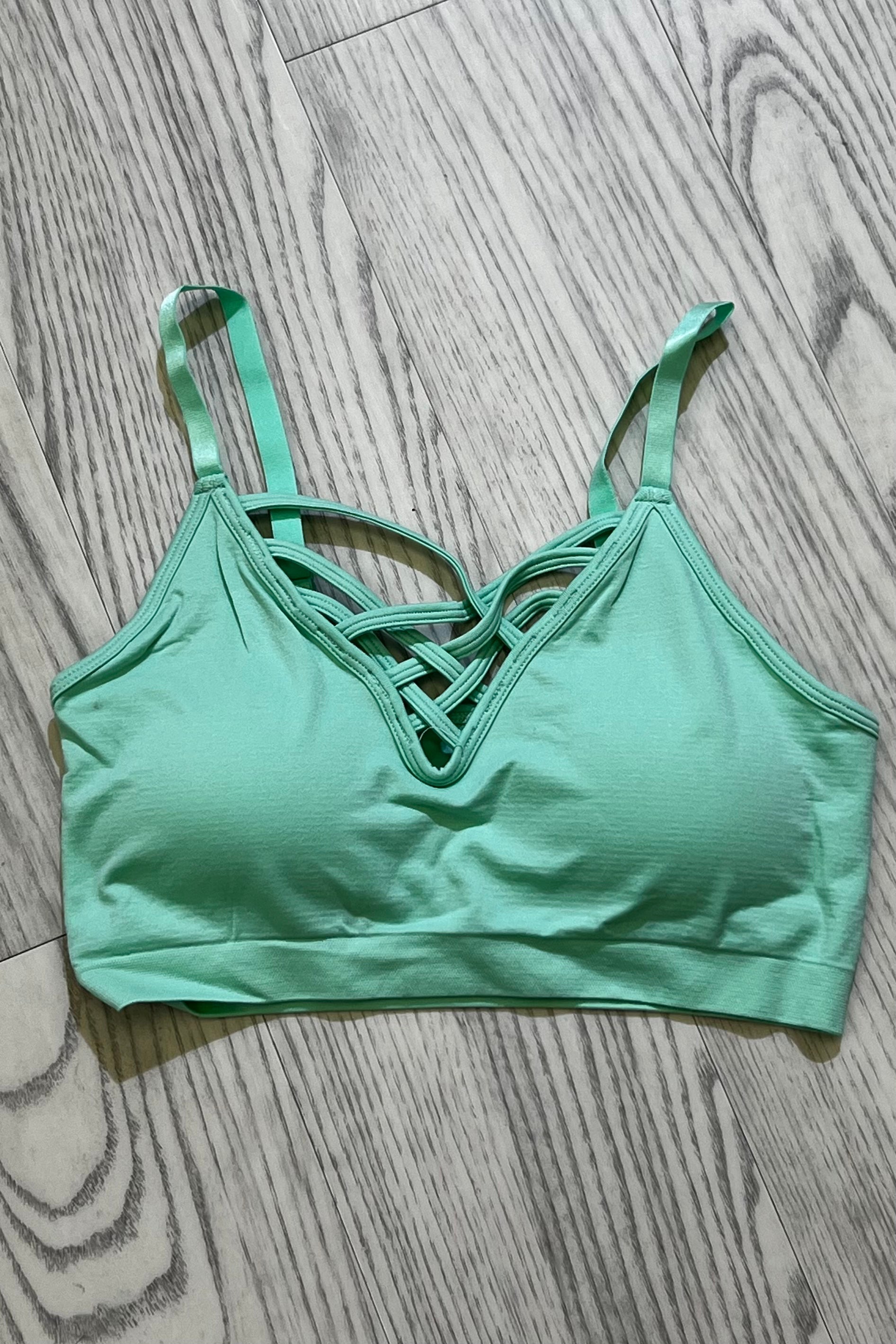 Cage Bras UNDER ZENANA GREENMINT S/M 