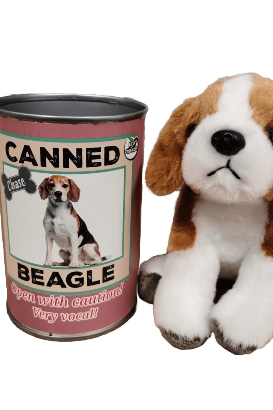 Pop Top Canned Animals GIFT/OTHER CANNED ANIMALS BEAGLE 