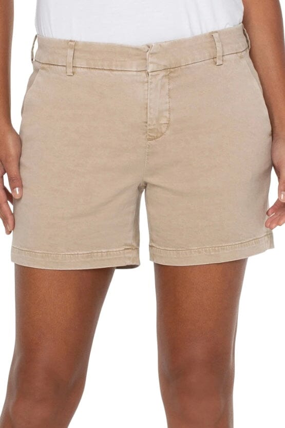 Kelsey Trouser Short 5&quot; BOTTOMS Liverpool 2 TAN 