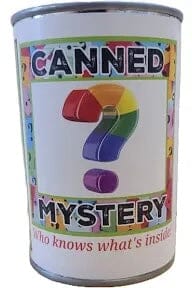 Pop Top Canned Animals GIFT/OTHER CANNED ANIMALS MYSTERY 