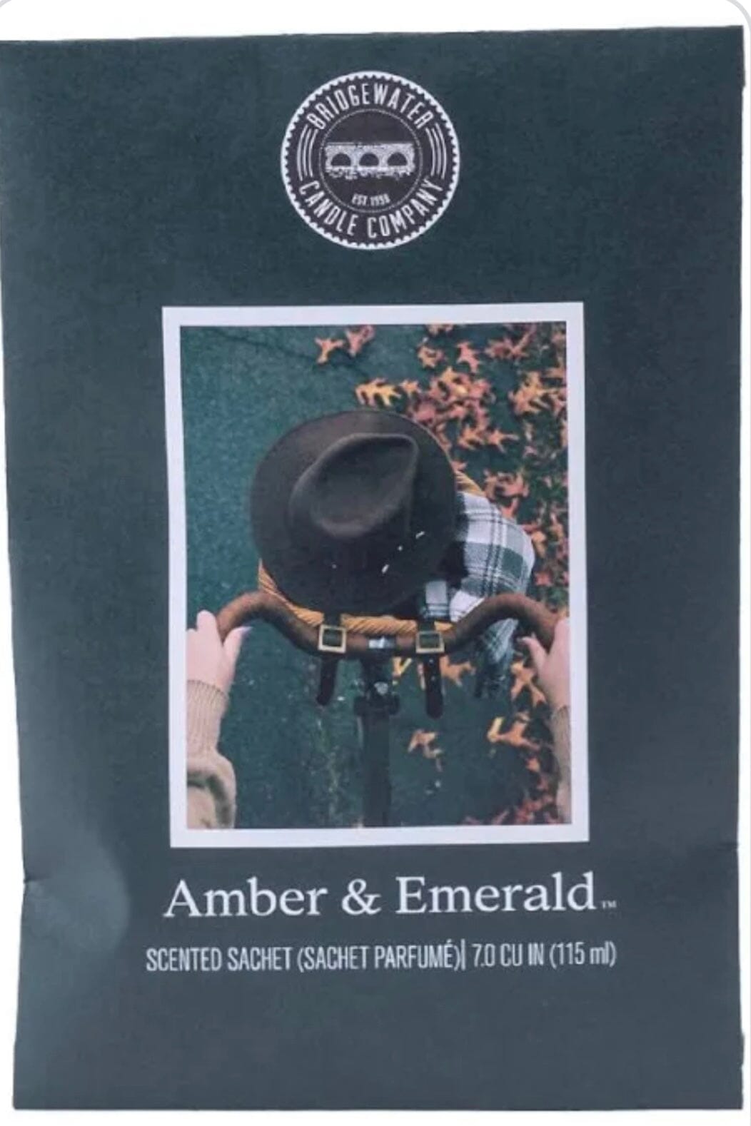 Amber &amp; Emerald Scented Sachet GIFT/OTHER BRIDGEWATER 