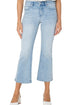 Hannah Cropped Flare with Slit Hem JEANS LIVERPOOL 